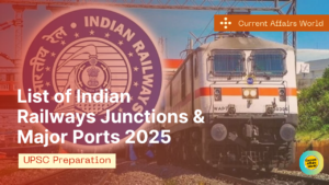 List of Indian Railways Junctions & Major Ports