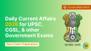 Daily Current Affairs 2026
