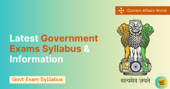 Government Exams Syllabus