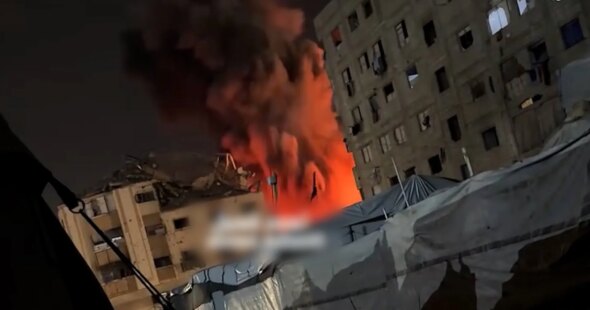 Israeli attack destroys building in Gaza one year into ‘ceasefire’ | Gaza News