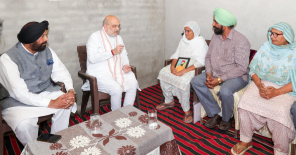 'पंजाब सरकार को बदनाम करने की साजिश...',  गृह मंत्री के बयान पर CM भगवंत मान का पलटवार - amit shah punjab visit bhagwant mann counter attack drugs issue sachin pilot ntc dhrj